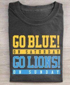 Detroit Football Vintage Graphic Tees, Football Team Tshirt, Lions T-Shirt, Unisex Funny Rugby Gift Shirts