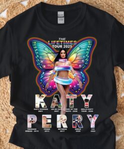 The Lifetime Katy Perry Tour Tshirt, Katy Perry Tour Shirt, Butterfly Inspired Tshirt, Europ tour Shirt, Katy Concert Shirt