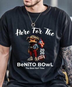 Here For The Benito Bowl T-Shirt, Puerto Rican Football Tee, Bad Bunny Super Bowl Crewneck, Hispanic Pride Gift, Halftime Shirt