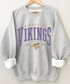 Vintage Minnesota Football Sweatshirt, Vikings Fans Gift, Retro Sports Shirt, Unisex Game Day Top