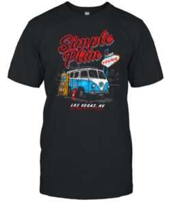 Simple Plan Las Vegas When We Were Young 2025 T-Shirt