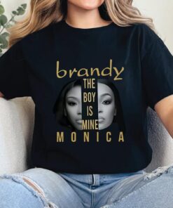 Brandy and Monica Tour T-Shirt, The Boy Is Mine Concert Tee