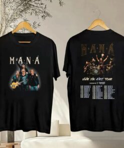 Tour 2025 Maná Vivir Sin Aire T-Shirt, Mana Band Tour 2025 T-Shirt