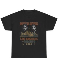 World Series 2025 T-Shirt, Los Angeles vs Toronto Graphic Tee, Drake vs Kendrick Tee, Retro Baseball Streetwear