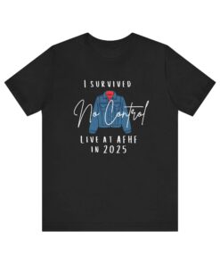 AFHF No Control T-Shirt, I Survived No Control Live at AFHF in 2025