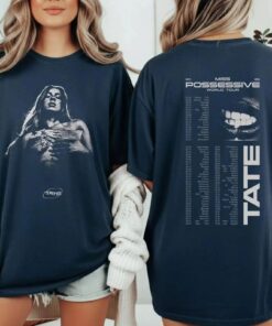 Tate McRae Think Later World Tour T-Shirt, Miss Possessive Concert Tee, Unisex Pop Music Merch, Gift for Men and Women