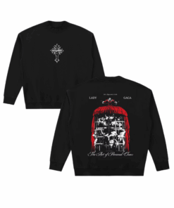 Lady Gaga Mayhem Ball Tour Hoodie, The Art of Personal Chaos T-Shirt, Drop Shoulder Crewneck Sweatshirt