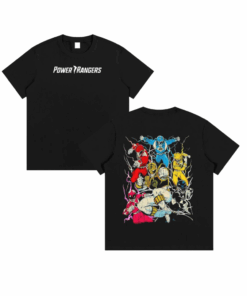 Vintage Classic Power Rangers Inspired Retro Cartoon Essential T-Shirt
