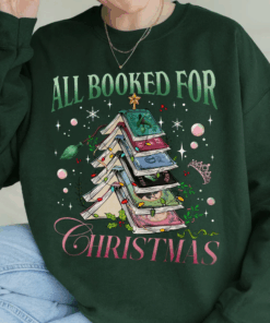 Wicked Changed For Good Sweatshirt, All Booked For Christmas T-Shirt, Wizard Musical Hoodie
