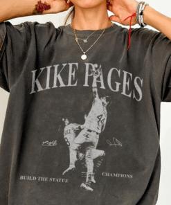 Kike Pages Baseball Champion Vintage T-Shirt