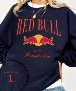Max Verstappen F1 Sweatshirt, Vintage Red Bull Racing Formula One Sweater, F1 Gifts