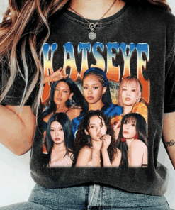 Retro Katseye Shirt, Vintage 90s Kpop Sweatshirt, Kpop Top, Katseye Bootleg Tee, Katseye Retro 90s T-Shirt, Katseye Gifts For Fan