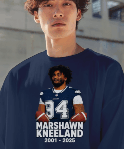 Marshawn Kneeland Football Shirt, Football Memorial Sweatshirt