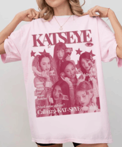 Katseye Soft Is Strong Album Inspired T-Shirt, Kpop Members Graphic Fan Tee, Aesthetic Music Sweater, Style Shirt
