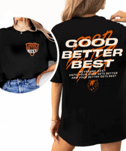 Good Better Best T-Shirt, Chicago Pro Football Mantra Shirt, Good Better Best Tee, Inspirational Coach Shirt, Motivational Locker Room Top