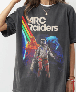Arc Raiders Gamer T-Shirt, Arcade Game Player Tee, Retro Video Game Shirt, Gaming Fan Gift, Vintage Gaming Apparel