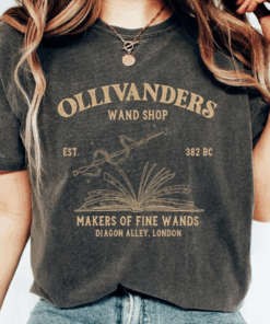Olivanders Wand Shop T-Shirt, Harry Potter Fan Shirt, Potterhead Gift