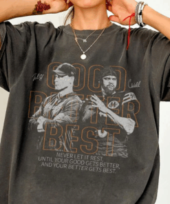 Caleb Williams Ben Johnson Football T-Shirt, Chicago Football Shirt, Good Better Best Tee