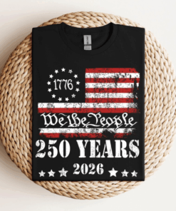 250th America Anniversary Shirt, US 250 Years Sweatshirt, We The People T-Shirt, Vintage Independence Day Hoodie, Patriotic Tee with USA Flag