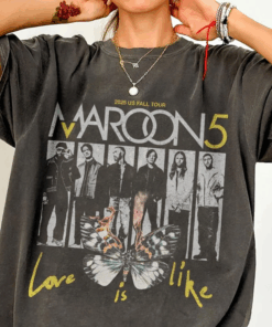 Maroon 5 Love Is Like 2025 Music Shirt