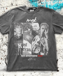 Limited Machine Gun Tee, Vintage MGK Music Tour Y2K T-Shirt, Gift For Woman and Man Unisex T-Shirt