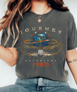 Journey Rock Band Tee, Journey Band T-Shirt, Journey Concert Shirt, Deen Castronovo Top, Journey Fans Gift For Her Him