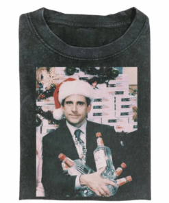 The Office Christmas Party Graphic T-Shirt, Michael Scott Holiday Funny Shirt, Dwight Schrute Christmas Tee, Christmas Tree Top, Fans Gift