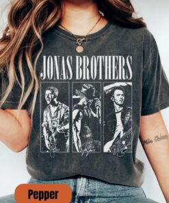 Jonas Brothers Shirt, Vintage 20th Anniversary Of Jonas Shirt, Living The Dream Tour 2025 Shirt, Jonas Fan Merchandise Shirt