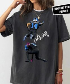 Amon-Ra St. Brown New Celebration Comfort Colors Shirt, Football Y2k Rap Tee, Detroit Football Vintage T-Shirt, Football Game Day Shirt