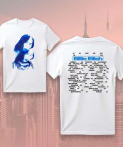 Billie Eilish HMHAS Tour 2025 New Two Sided Shirt