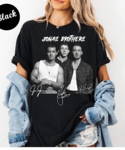 20th Anniversary Jonas Brothers Shirt, Jonas Retro 90s Shirt, Living The Dream Tour 2025 Fan Tee, I Love Hot Dads Shirt