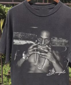 D'Angelo Tribute T-Shirt: Vintage Music Legend Graphic Tee