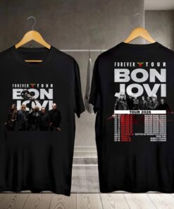 Bon Jovi 2026 Forever Tour T-Shirt, Bon Jovi 2026 Concert, Bon Jovi Rock Band Shirt, Bon Jovi Fan Gift, Bon Jovi 80s Shirt, Bon Jovi Merch
