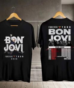 Bon Jovi Graphic Shirt, Bon Jovi Forever Tour 2026 T-Shirt, Bon Jovi Rock Band Shirt, Bon Jovi Fan Gift, Bon Jovi 80s Shirt, Bon Jovi Merch