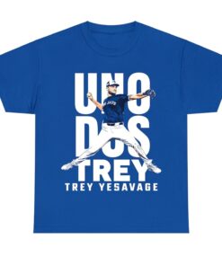 Vintage Toronto Trey Yesavage Uno Dos Trey T-Shirt, Trey Yesavage Shirt, Canadian Baseball Shirt, Baseball Vintage Tee, Toronto Player Shirt