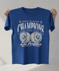 LA Champions 2025 Shirt,La Baseball Back to Back Champs Shirt,Los Angeles Baseball Tshirt,World Series 2025 Shirt,Baseball Tee