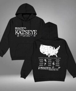 Katseye The Beautiful Chaos Tour 2025 Hoodie, Katseye Beautiful Chaos Album Shirt, Katseye Gnarly Shirt, Katseye Members Soft is Strong Tee