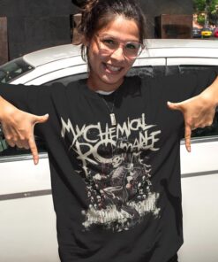 My Chemical Romance T-Shirt: 2025 Black Parade Tour, Emo Rock Band Tee