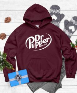 Dr Pepper Replica Hoodie Sweatshirt, Soda Lover Shirt