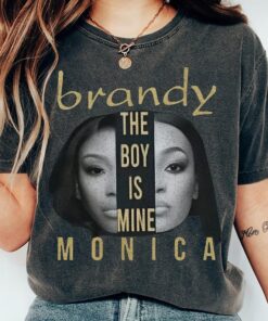 Brandy and Monica Tour T-Shirt - The Boy Is Mine Concert Tee