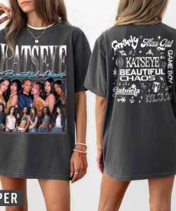 Retro Katseye The Beautiful Chaos T-shirt, Katseye Kpop Shirt, Katseye Gnarly Shirt, Pop Band Tee, Katseye Beautiful Chaos