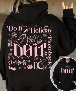 Stray Kids DO IT Tracklist Hoodie, Skz It Tape Do It Shirt, Skz Karma Album Shirt, Stray Kids dominATE SKZOO World Tour 2025 Tee