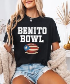 Benito Bowl Football Shirt – Retro Game Day Comfort Colors Tee