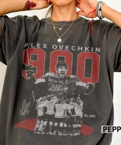 Alex Ovechkin 900 Goal Vintage Shirt