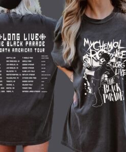 Long Live The Black Parade Shirt, My Chemical Romance Shirt, Emo Punk Quote Tee, MCR Concert shirt, MCR Inspired Shirt