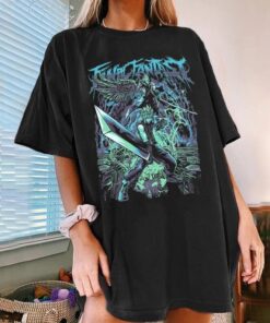 Final Fantasy Fan Art Shirt: Unisex Heavy Cotton Graphic Tee