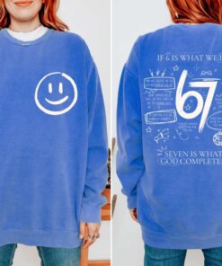 6 7 Is What God Completes DTF Transfer, Trendy Christian, Faith, Christ, Religion, Ready to Press