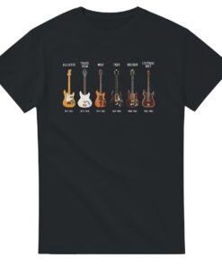 Jerry Garcia Guitar History Grateful Dead - Heavyweight Unisex Crewneck T-shirt