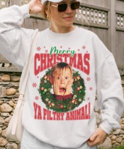 McCallister Home Alone Sweatshirt, Christmas Movie Sweater Funny, McCallister Shirt