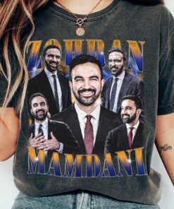 Zohran Mamdani Bootleg 90s Shirt
